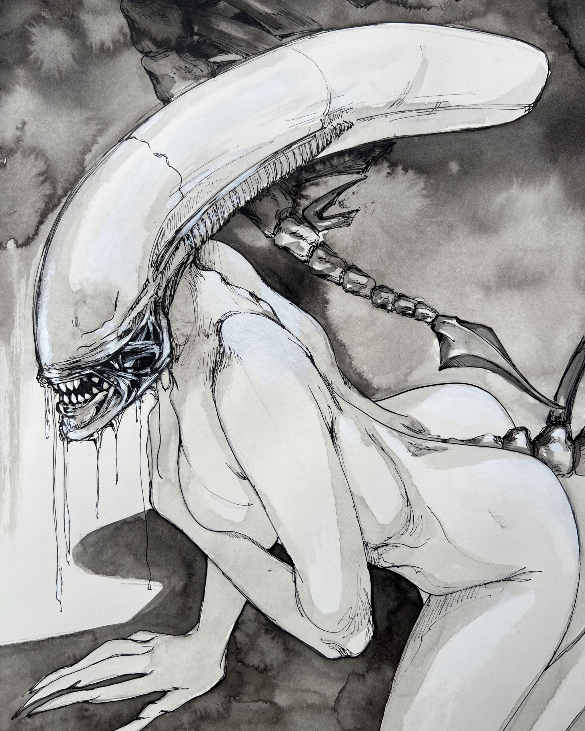 Inktober 2024. exotic